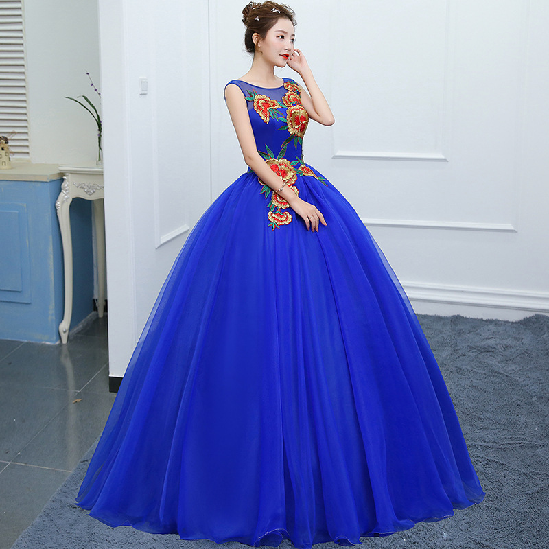 Floor Length Ball Gowns Quinceanera Dress Patterns