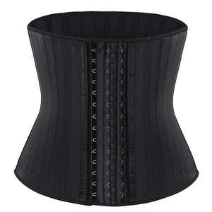 Accept Custom Adjustable Tight Body Shapers Women Sexy Colombian Latex Waist Trainer 25 Steel Boned Corset