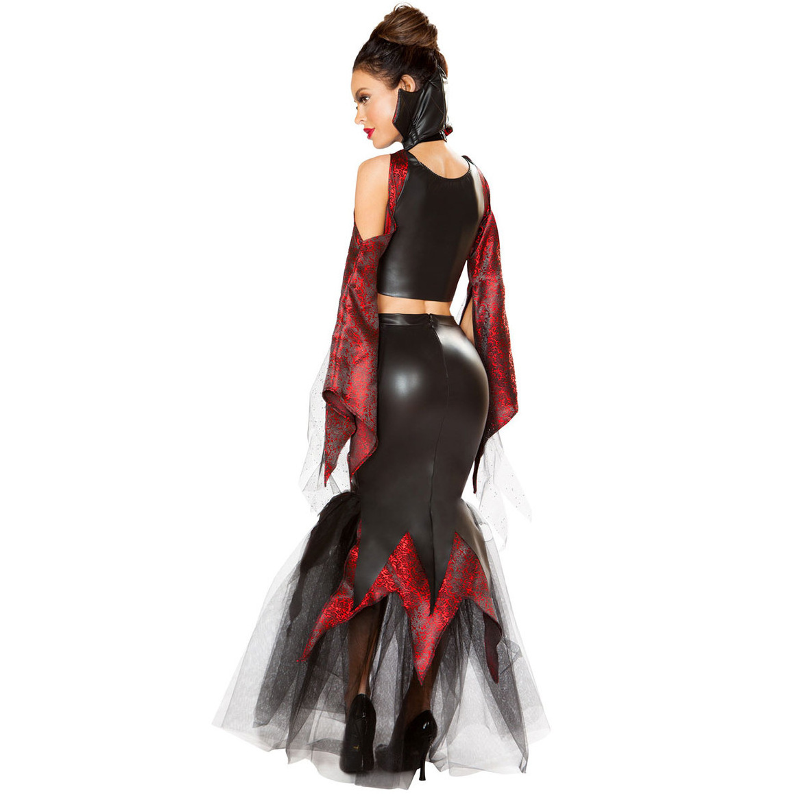 M-xl Palace Magic Witch Devil Costume Queen Halloween Play Costume Cosplay Halloween Costumes For Woman