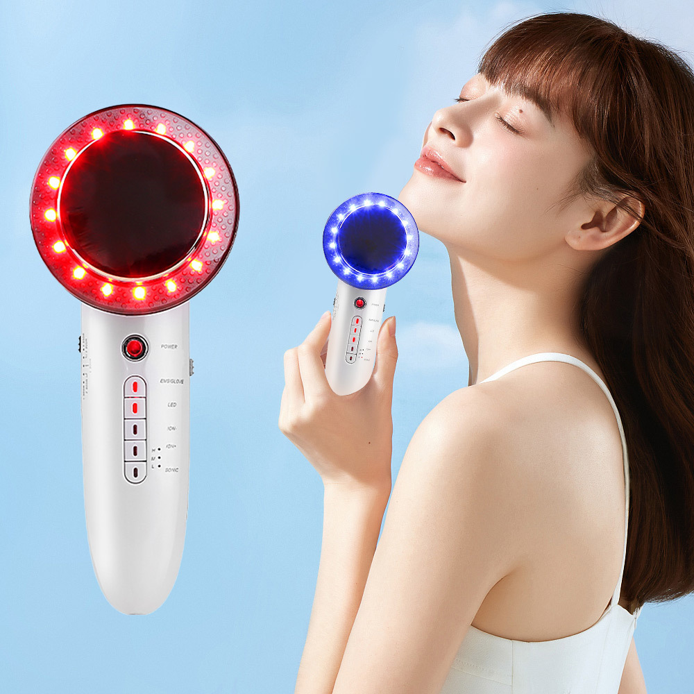 EMS Weight Loss Anti-wrinkle Fat Burner Sonic Photon Galvanic Ion Infrared Beauty Machine