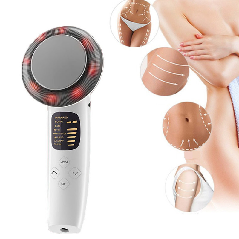 Home Use 3 in 1 Red led light EMS Body Anti Cellulite Massage Body Face Skincare body shaping Machine