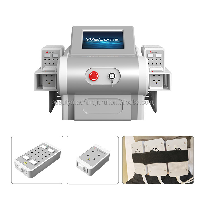 Non-invasive 635nm wavelength lipolaser 4D cold laser Slimming Equipment Weight Loss Lipolysis lipolaser Body Shape System