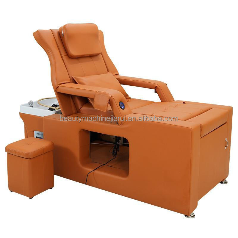 Salon Furniture Hair Washing Portable Shampoo Sink With SPA Head Water Therapy For Massage Table Beauty Bed