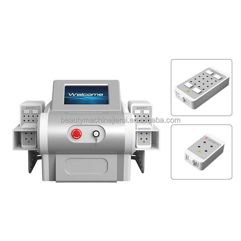 Non-invasive 635nm wavelength lipolaser 4D cold laser Slimming Equipment Weight Loss Lipolysis lipolaser Body Shape System