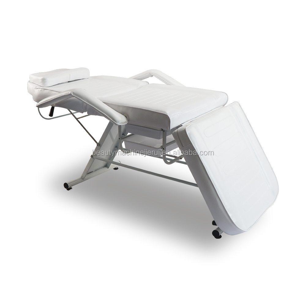 Massage Table SPA bed rotating electric facial synthetic leather treatment bed 4 motors Beauty health chair medical bed