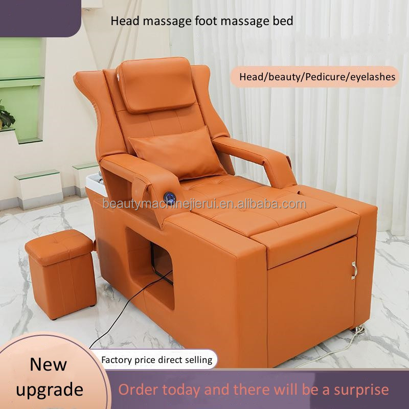 Salon Furniture Hair Washing Portable Shampoo Sink With SPA Head Water Therapy For Massage Table Beauty Bed