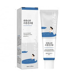 Korean Round Lab Birch Juice Moisturizing Sunscreen Spf 50 Pa++++ Sun Protection Cream Skin Care Facial Whitening Gel Lotion