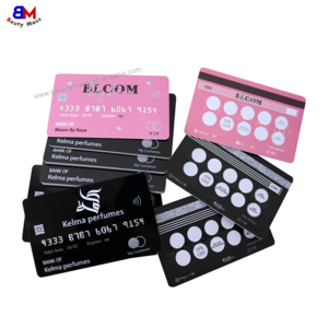 Custom Plastic Business Cards Printing PVC Luxury Embossed Number Name Membership Stamp Credit Card Looking Business Card