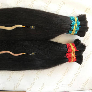 South America Popular Remy Human Hair Bulk Raw Hair Materials