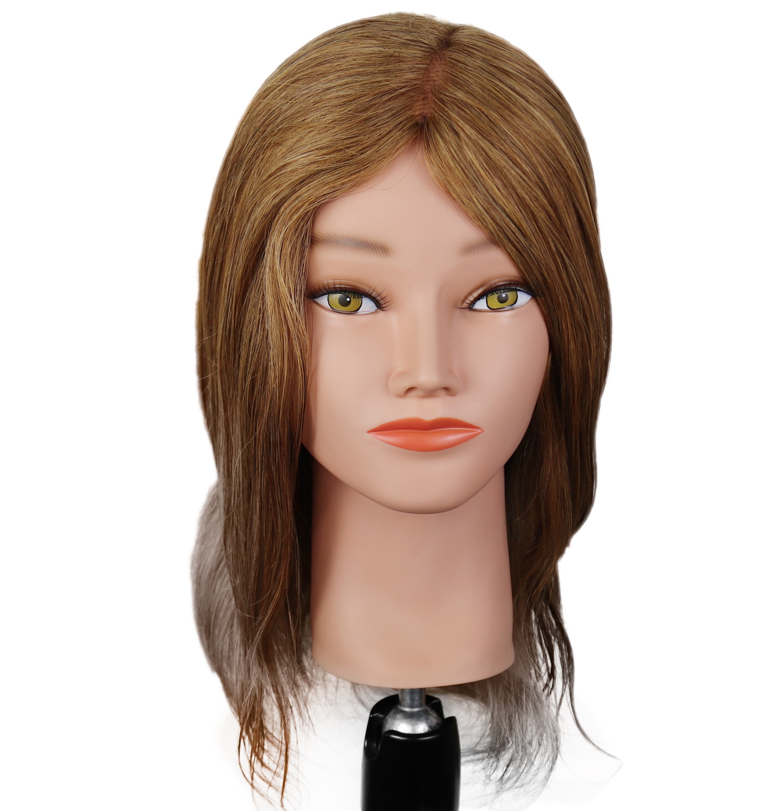 Wholesale dummy doll head practice with human hair training mannequin head with factory price