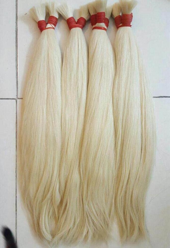 South America Popular Remy Human Hair Bulk Raw Hair Materials