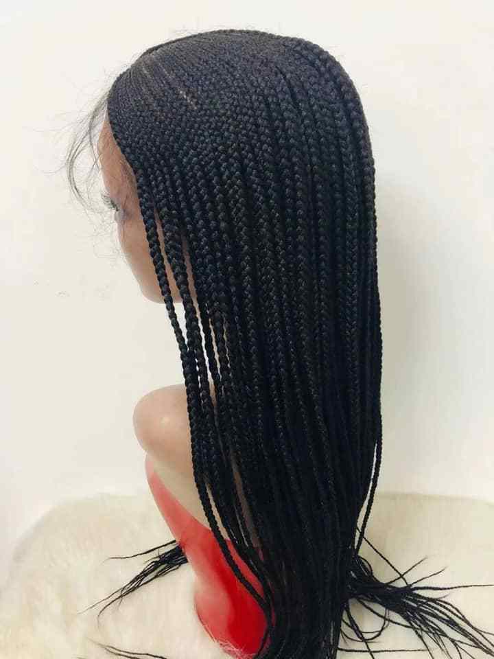 Japanese Synthetic Cornrow Braided Wigs In Stock DHL Fedex TNT Fastest Shipping