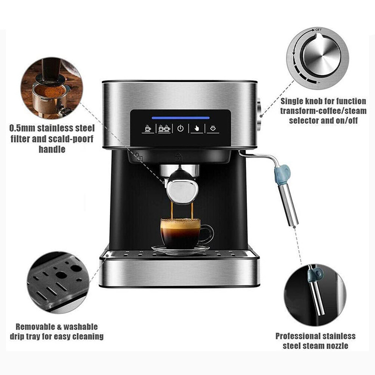 Automatic coffee Machine commercial and home office espresso coffee machine for cafe