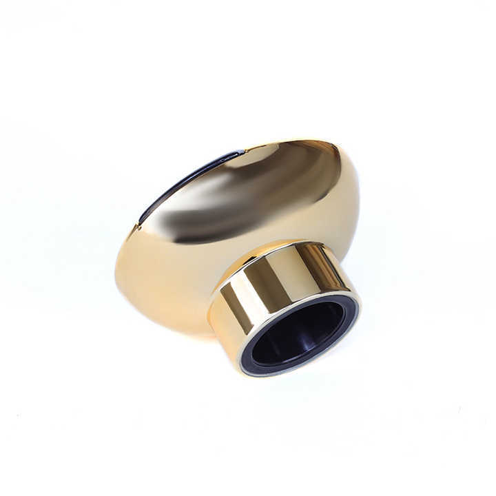 China professional manufacturer custom made black luxurious ABS perfume cap for perfume bottle