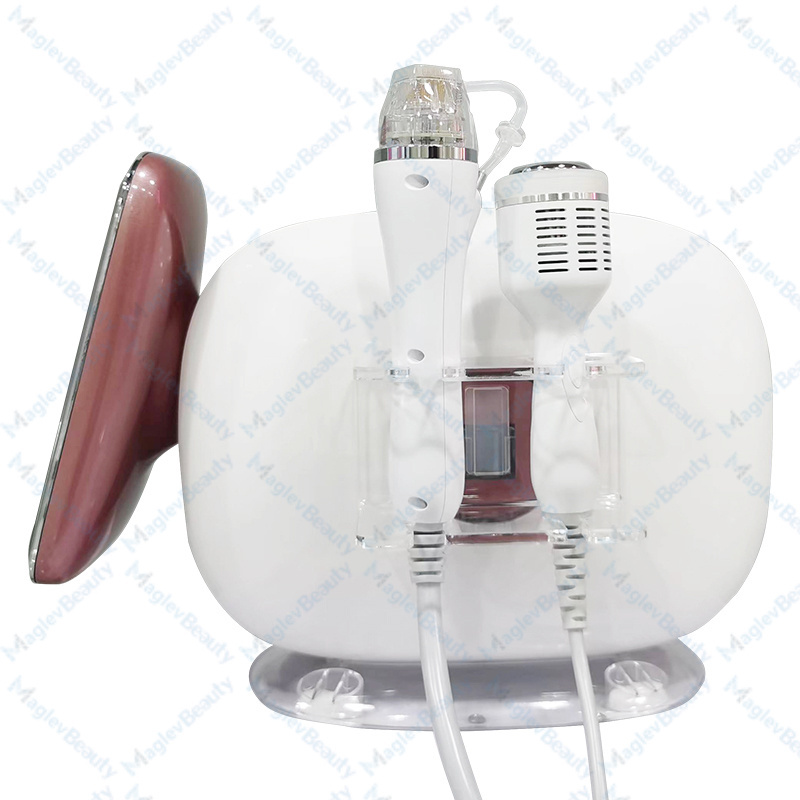 2 In 1 Radio Frequency Fractional Resurfacing Cold Hammer Portable Microneedling RF Skin Tightening Microneedle Machine