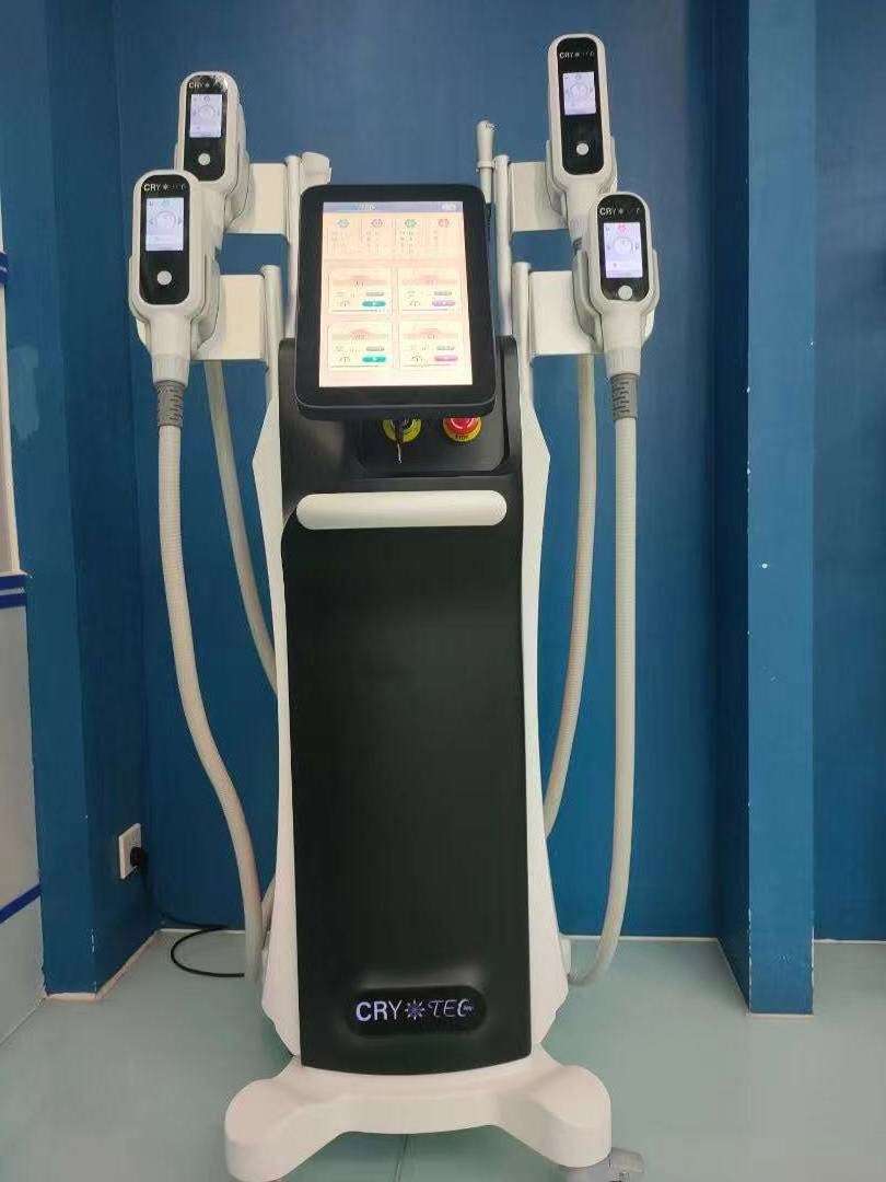 Cryoskin 4.0 360 Degree Cool Freezing Cryo Cooling Lipolysis Cryoli Cavitation Cryolipolysis Cool Gel Pad Body Slimming Machine