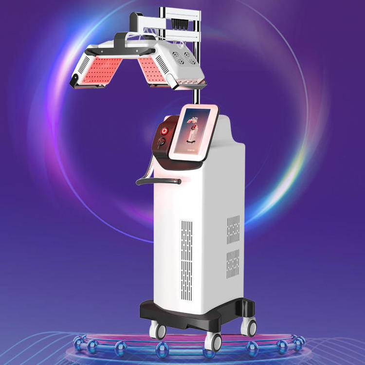 Best Beauty instrument manufacturer 660nm laser hair regrowth high frequency hair loss treatment led hair growth laser machine