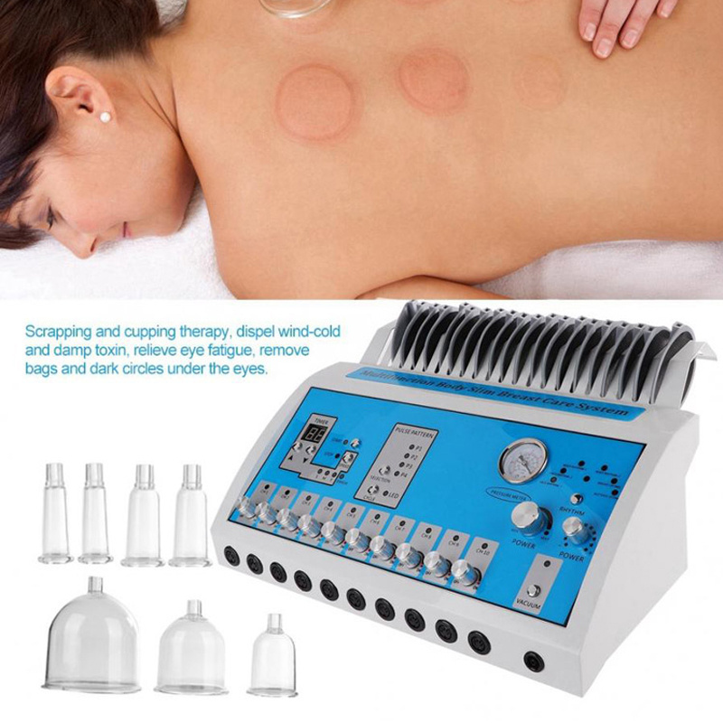 2 in 1 Ems slimming Butt enhancement vacuum butt lifting machine Cupping therapy Breast buttock enlargement Massager machine