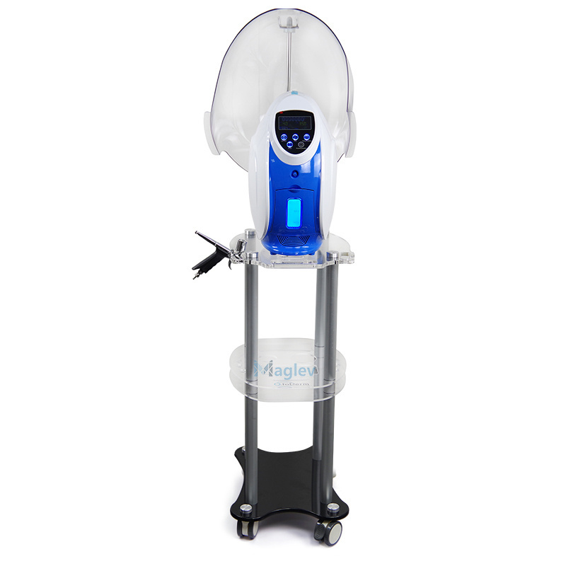 98% Korea LED O2toDerm Anion Oxigen Facial Machine Hydra Oxgen Jet Peel Dome Masks Oxygen Facial Machine For Skin Rejuvenation