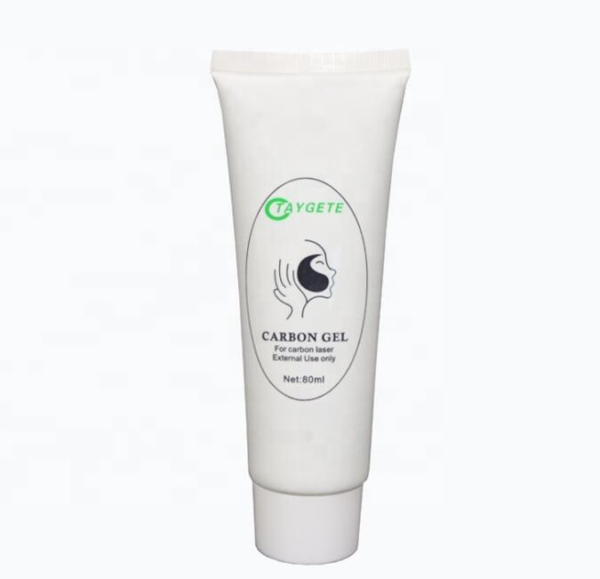 Deep Cleaning Treatment Black Carbon Gel 80g For Nd Yag Pico Laser Machine Brighten Skin Shrink Whitening Carbon Peeling Cream