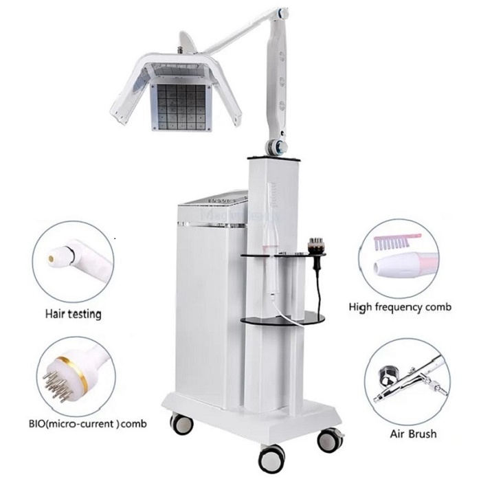 High Frequency Hair Growth Restoration LED Light 650nm laser Anti-Hair Loss Hair Regrowth Therapy Machine