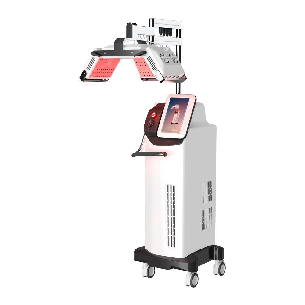 Best Beauty instrument manufacturer 660nm laser hair regrowth high frequency hair loss treatment led hair growth laser machine