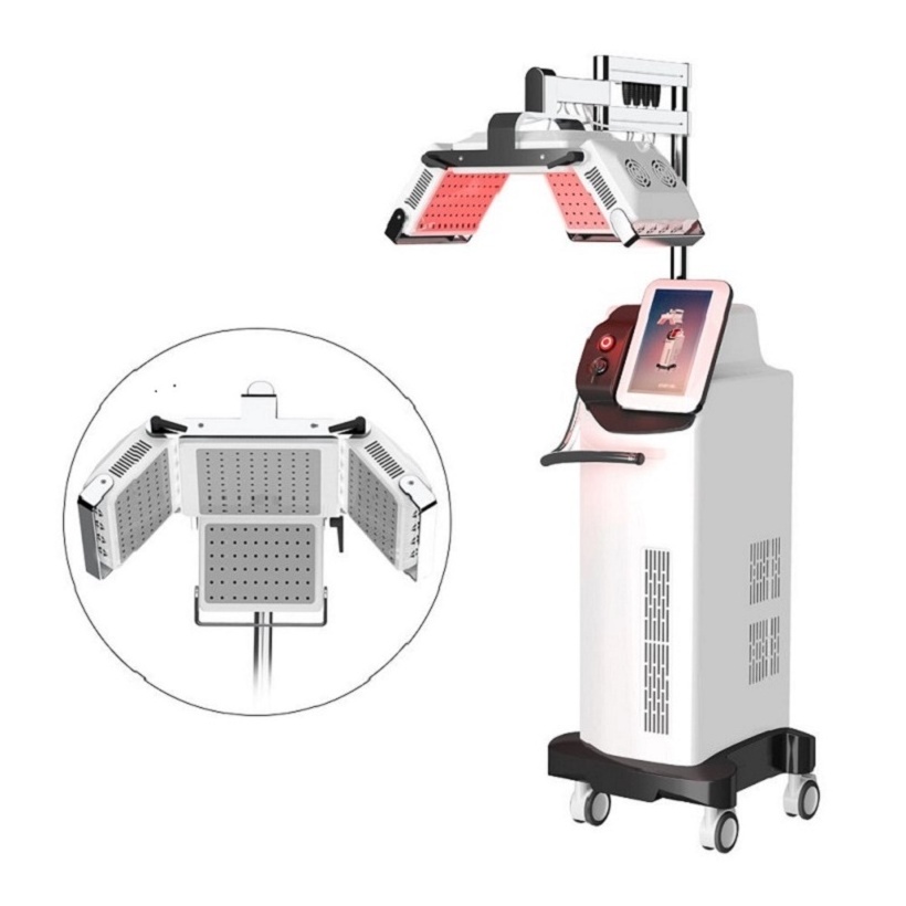 Best Beauty instrument manufacturer 660nm laser hair regrowth high frequency hair loss treatment led hair growth laser machine