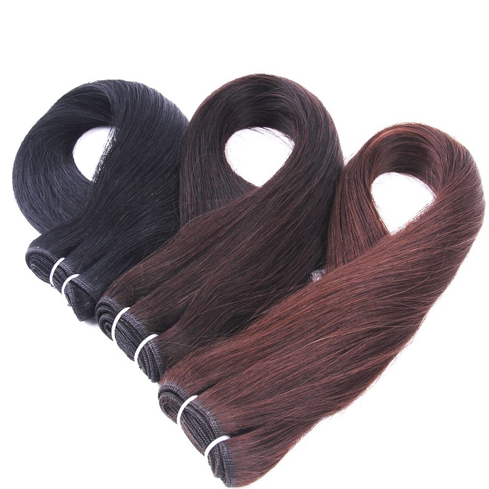 Beauty Stage Hair Products, European Remy Virgin Human Hair Extension Machine Weft Hand Tied Weft