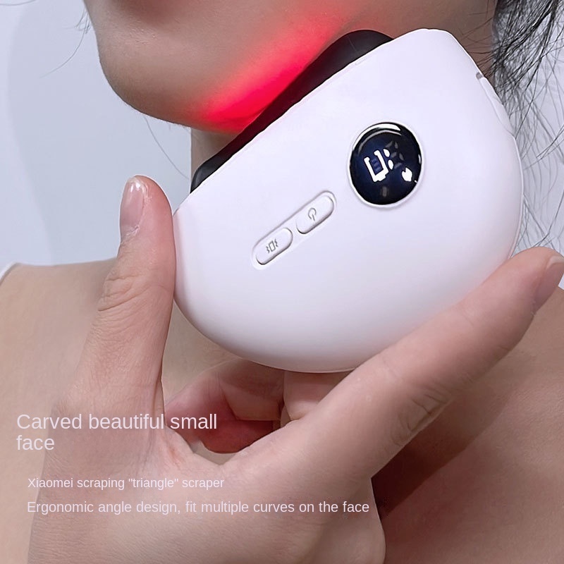 Led Gua Sha 5 In 1  Gua Sha Galvanic Scraping Massager Face Sculpting Tool Beauty Equipment For Face