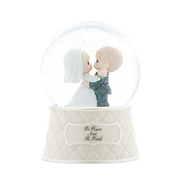 Hot Sale Personalized Handmade Polyresin wedding favors snow globe