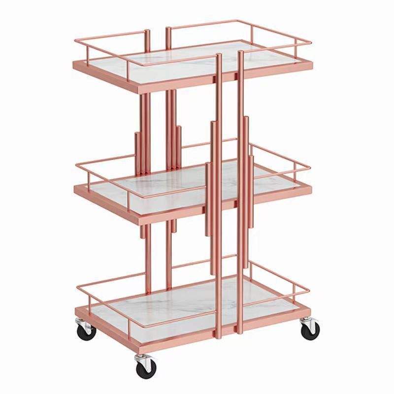 NEW Design Hair Salon Trolley Nail Shop Trolley Beauty Trolley with Lockable Wheels ZY-818