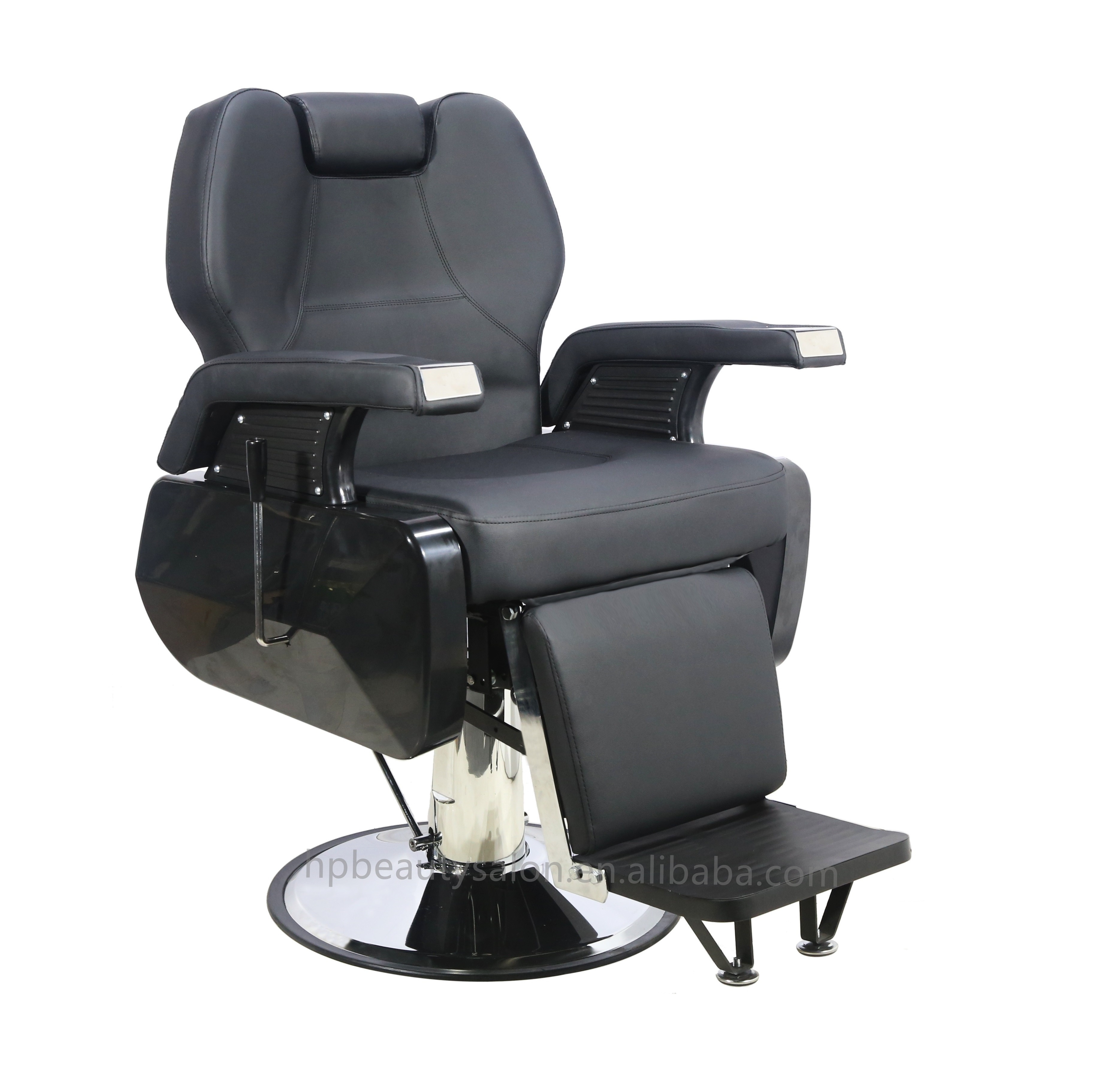 Best Selling Salon Furniture Black Cheap Prices Men Hydraulic Vintage Barber Chair Styling Chair For Shaving ZY-BC8773