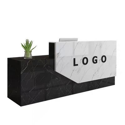 Reception desk cashier welcome beauty salon consultation desk bar paint counter  ZY-CT046