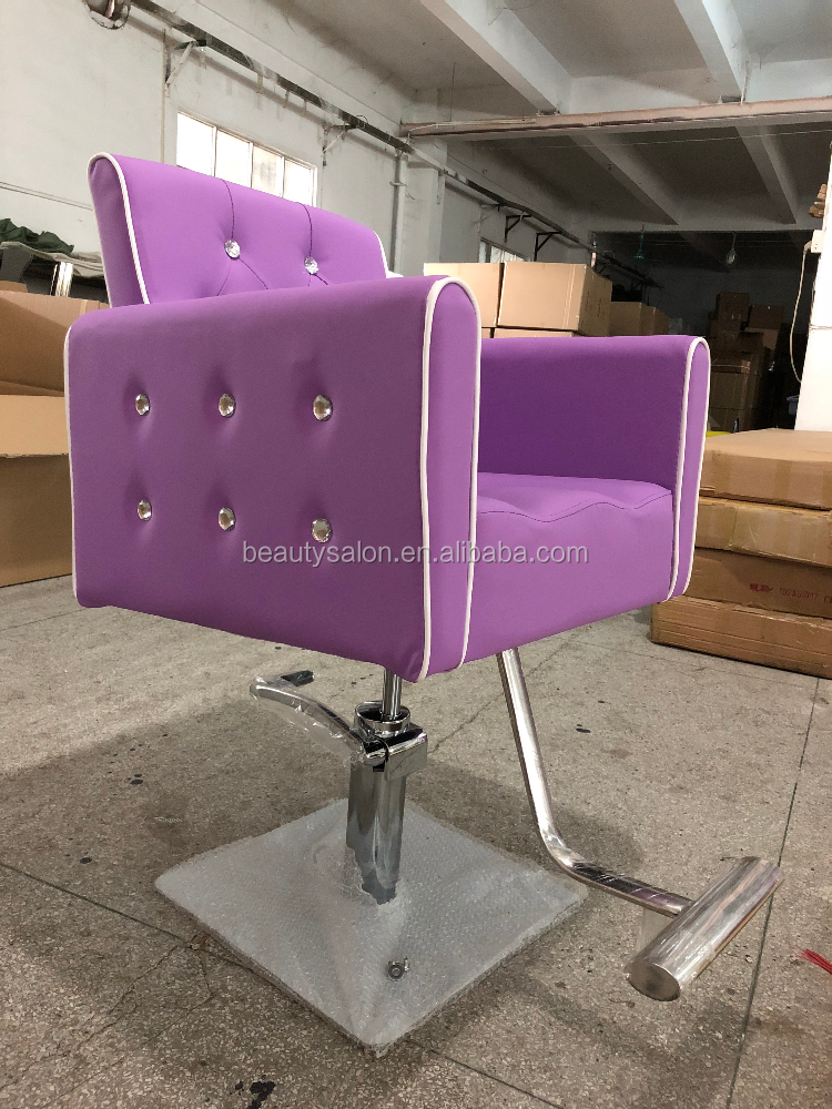 Purple salon salon styling chair ZY-LC250