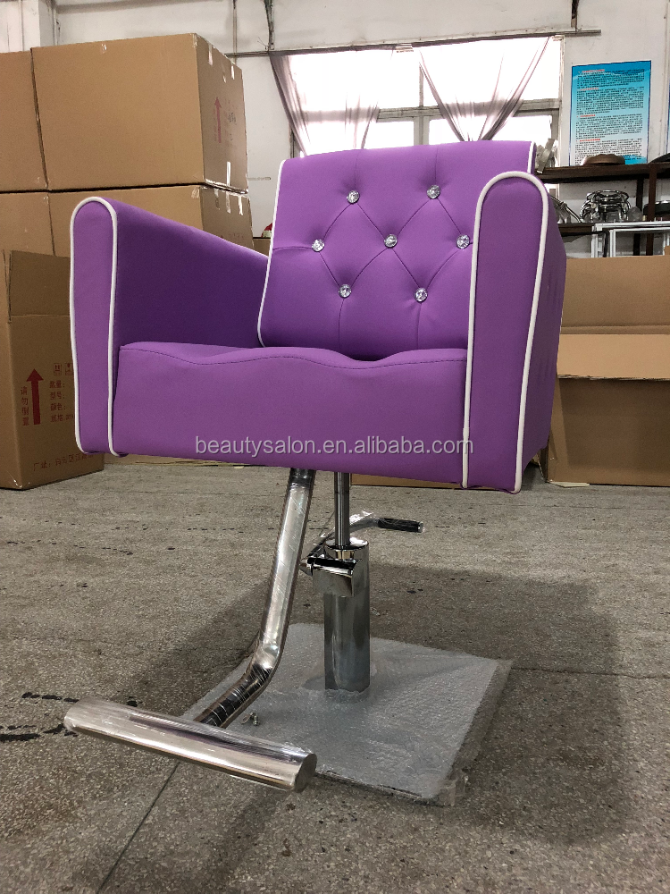 Purple salon salon styling chair ZY-LC250