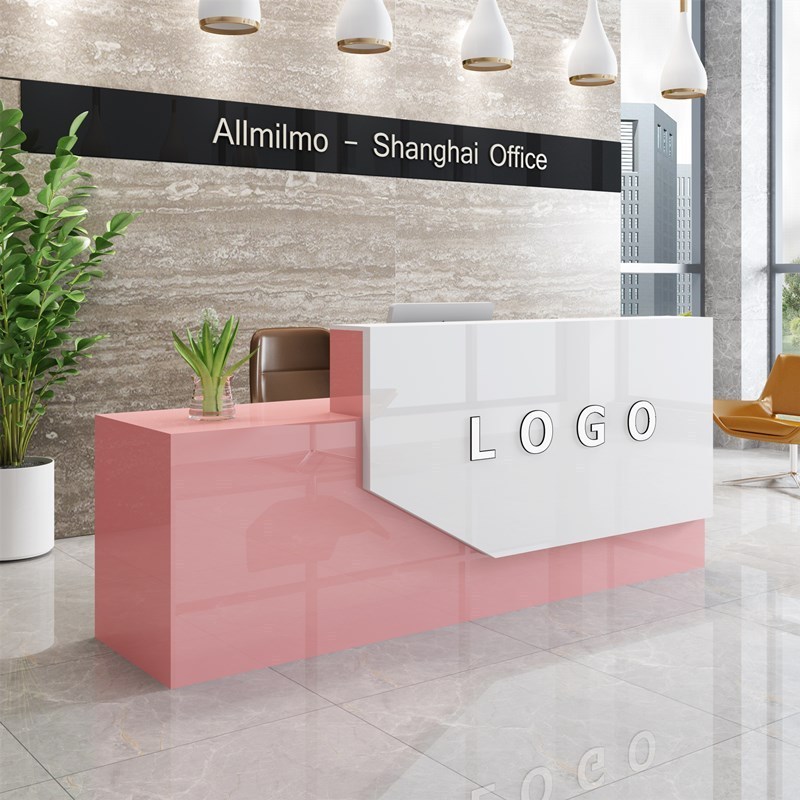 Reception desk cashier welcome beauty salon consultation desk bar paint counter  ZY-CT046