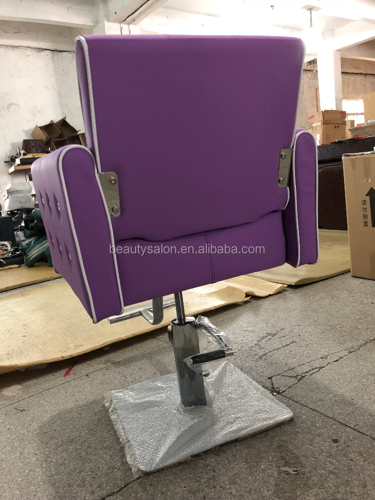 Purple salon salon styling chair ZY-LC250