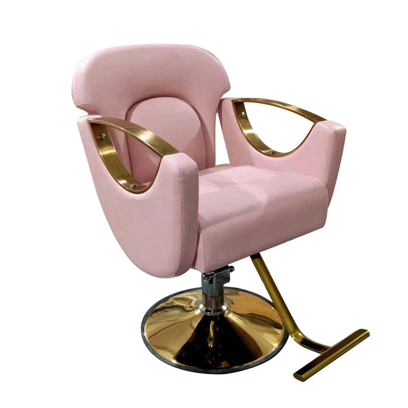 Best selling items headrest for barber chairs body relax hot pink salon chair