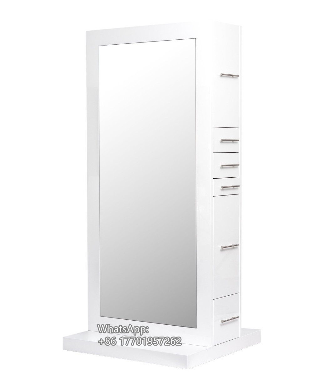 Multifunctional custom hair salon mirror table barber shop furniture mirror ZY-MS066