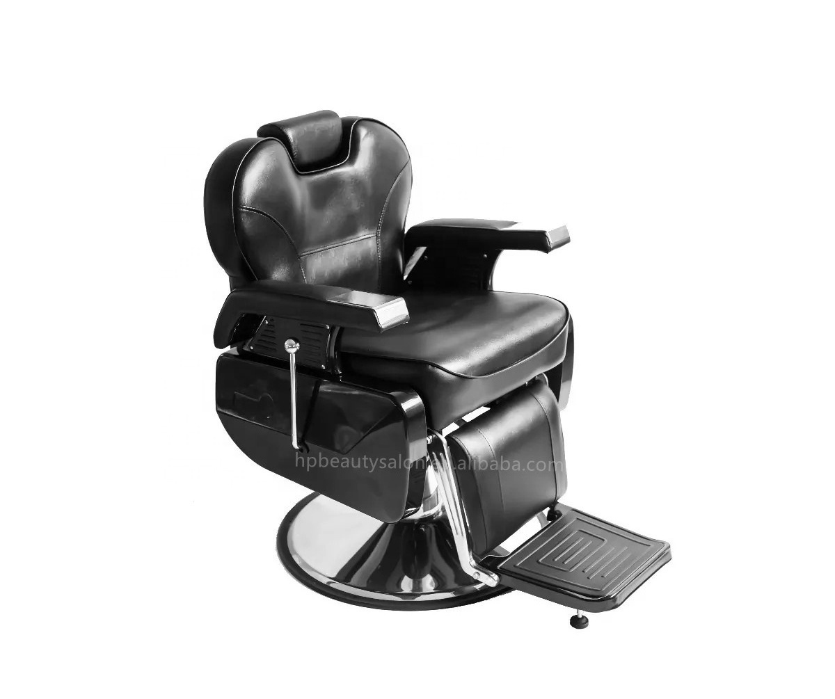 Best Selling Salon Furniture Black Cheap Prices Men Hydraulic Vintage Barber Chair Styling Chair For Shaving ZY-BC8773