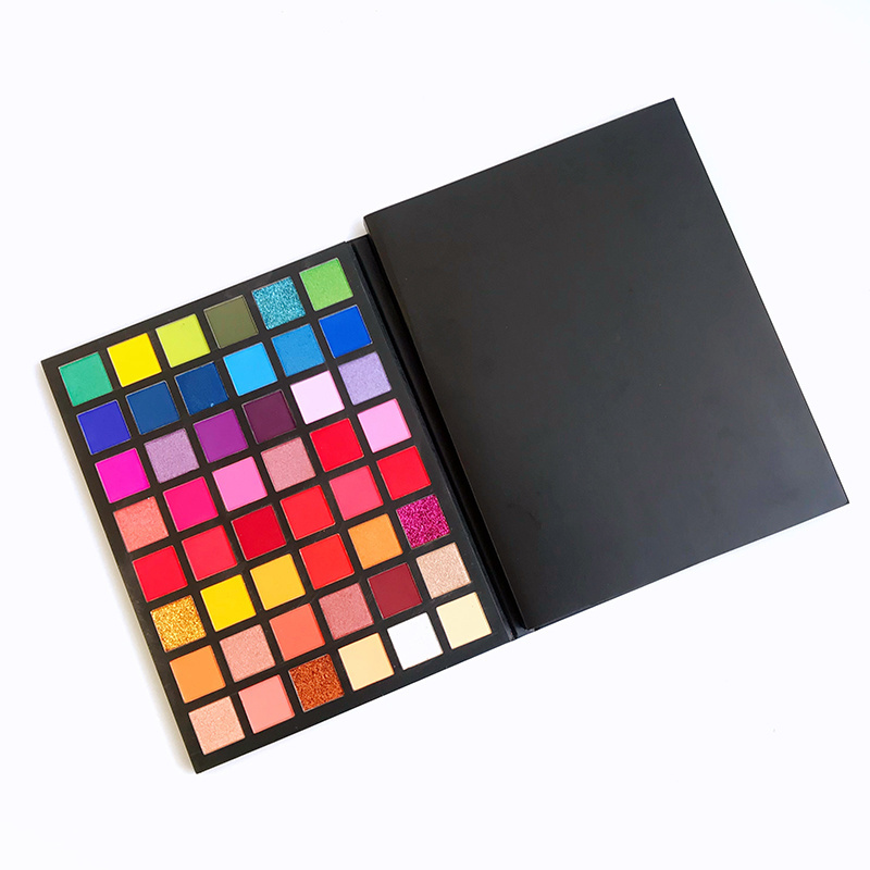 Colorful bulk eyeshadow makeup no logo high pigment eyeshadow palette