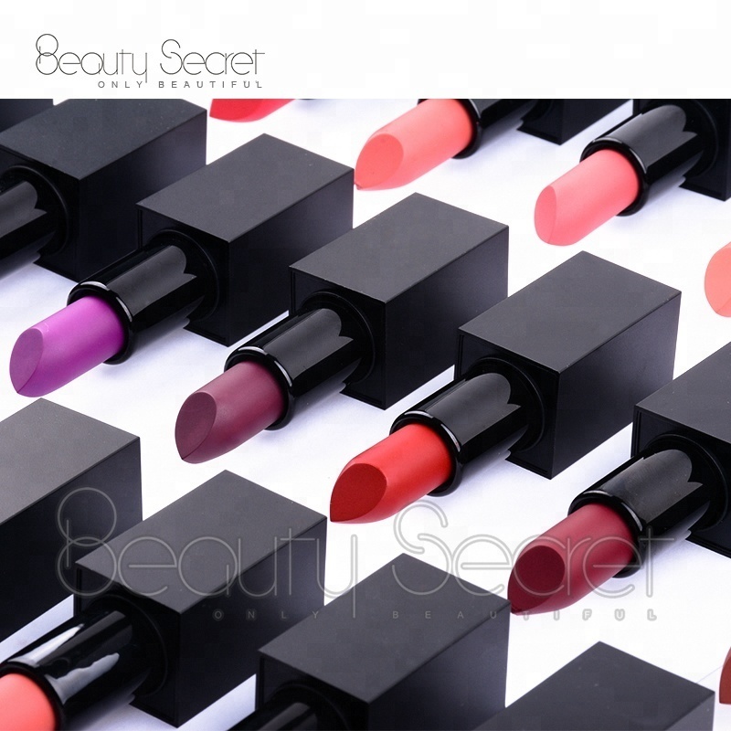 Custom vegan long lasting 21 colors matte create your own private label waterproof lipstick