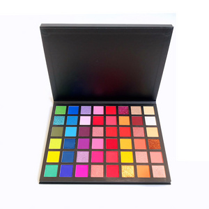 Colorful bulk eyeshadow makeup no logo high pigment eyeshadow palette