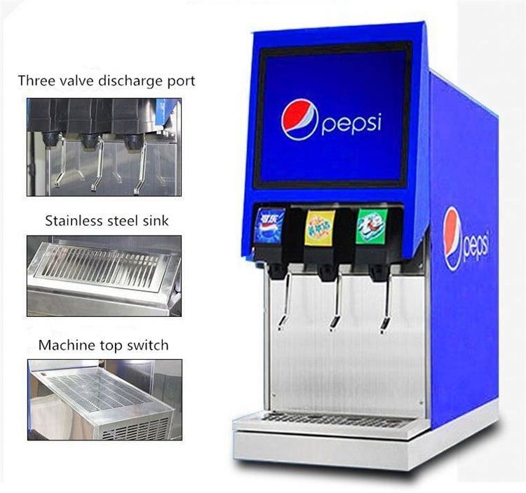 Factory Price Manufacturer Supplier Canning Portable Beverage Soda Fountain Dispenser Machine