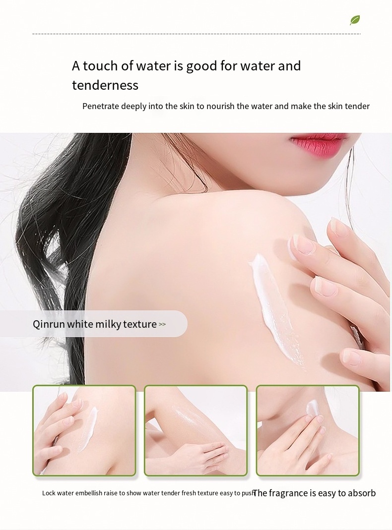 Wholesale Private Label Brand White Tea Niacinamide AHA Body Lotion Whitening Moisturizer Body Lotion