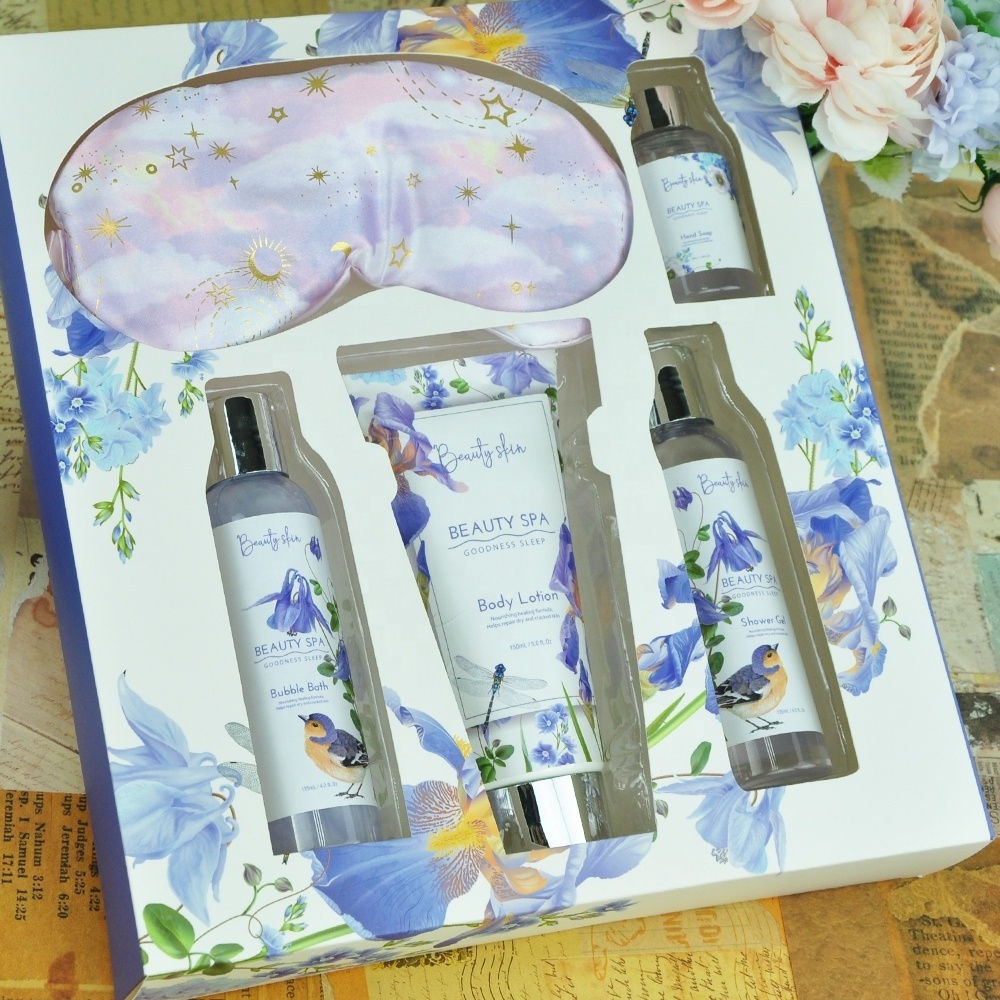 Wholesale Private Label Shower Gel Body Care Product OEM Spa Bathing Gift Set