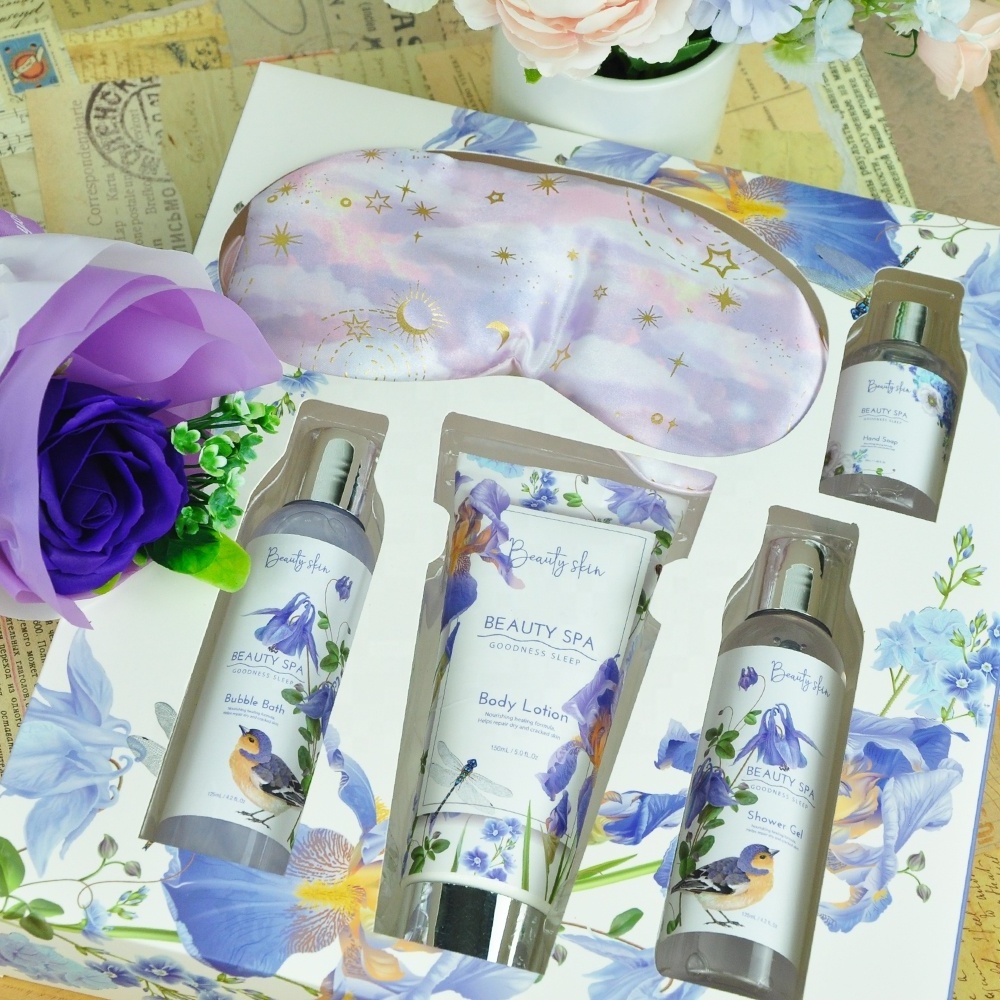 Wholesale Private Label Shower Gel Body Care Product OEM Spa Bathing Gift Set