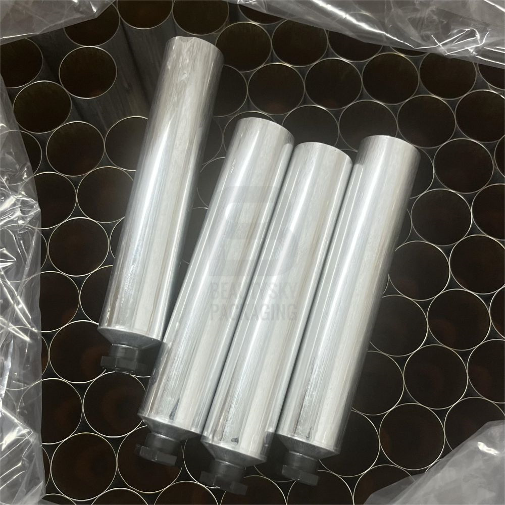 100ml 3oz China aluminum cosmetic aluminium tube packaging tubing aluminum squeeze tubes for pigment