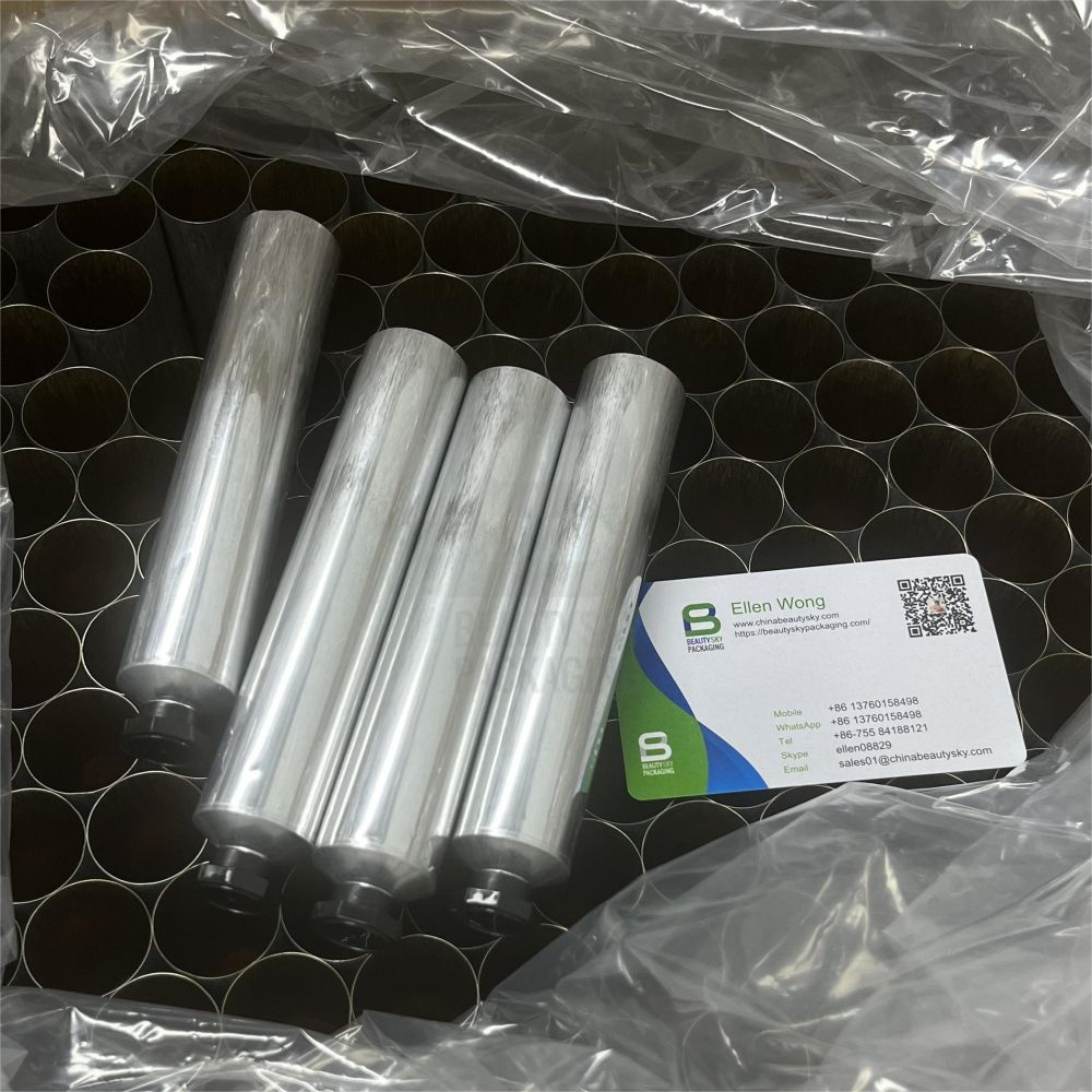 100ml 3oz China aluminum cosmetic aluminium tube packaging tubing aluminum squeeze tubes for pigment