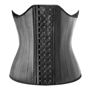 Wholesale Belly Slimming Sheath Colombian Fajas 25 Steel Bone Latex Waist Trainer Corset With Chest holder